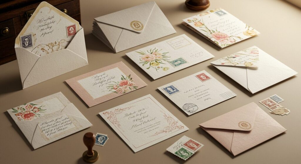 Invitation and greeting envelopes