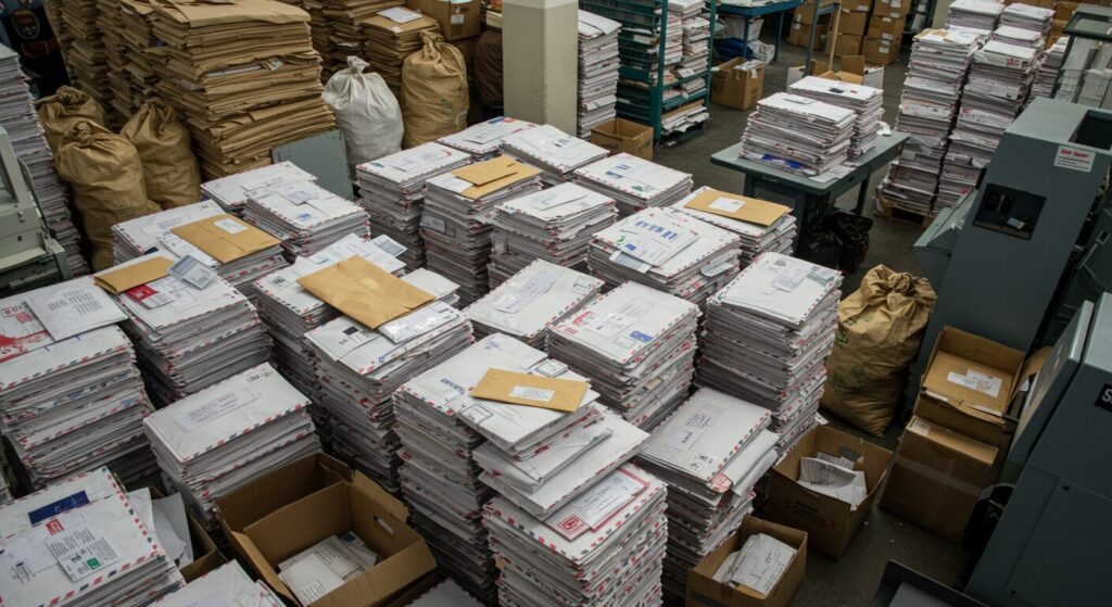 Sending out a large amount of mail