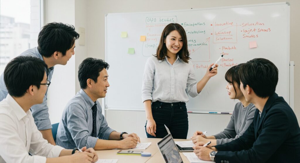 職場のいい雰囲気のイメージ