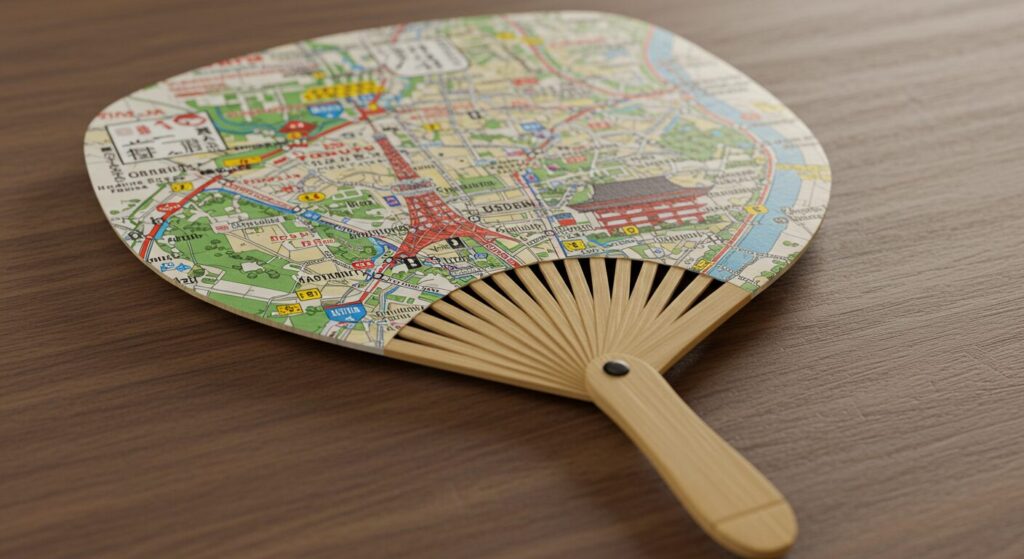 tokyo-map-uchiwa