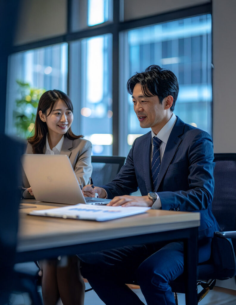 営業と営業補佐